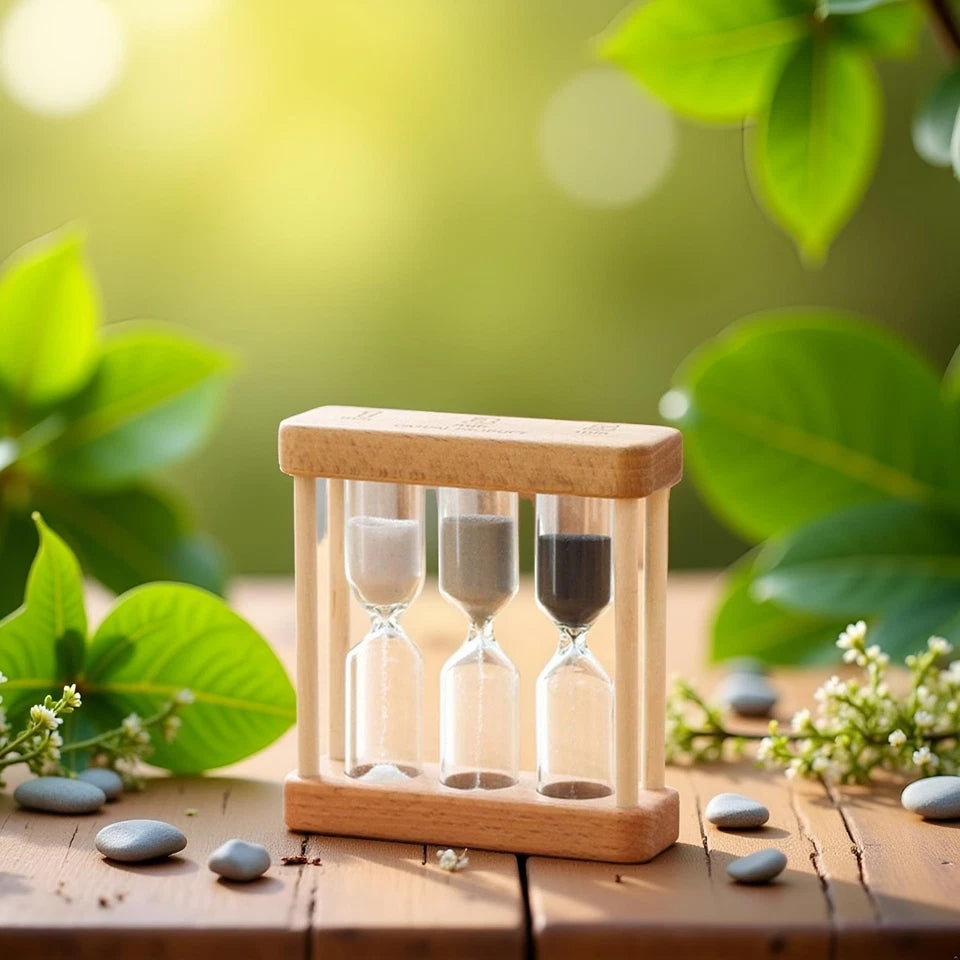 1-3-5  mini sand timer glass clock