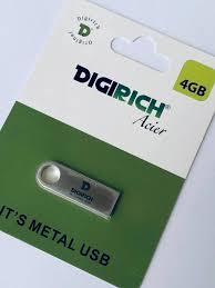 DIGRICH 4GB Metallic Flash