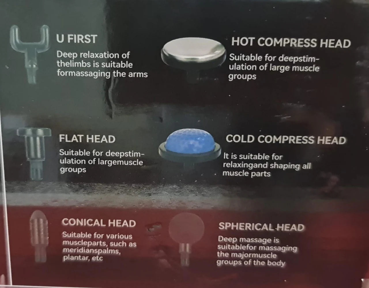 MDHL MASSAGE GUN (Hot Compress Cold Compress)