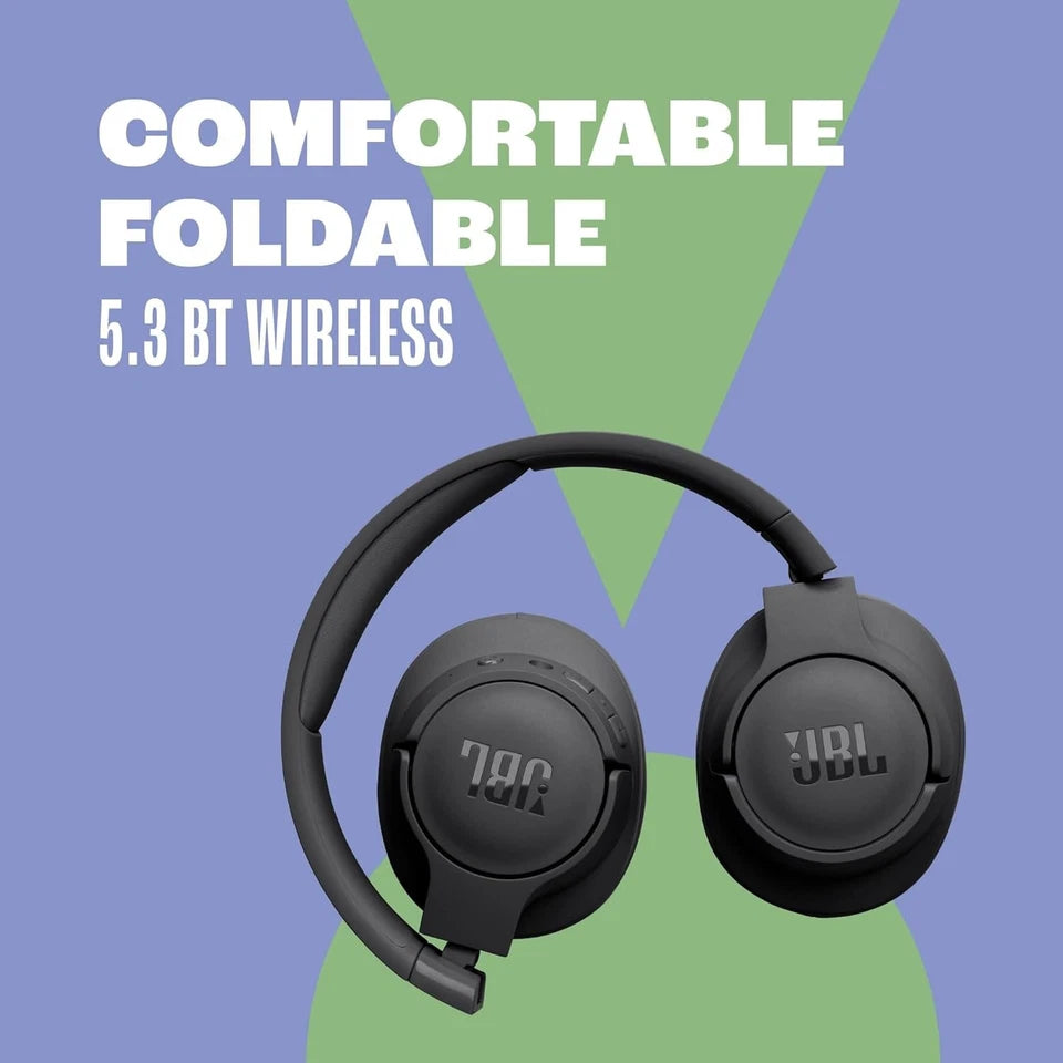 JBL Tune 720BT Wireless Headphones Passive Noise Cancellation