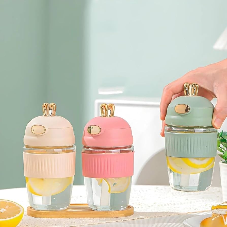 Cute Rabbit Juice Cup