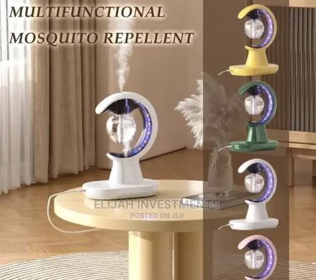 Multifunctional humidified mosquito repellent lamp