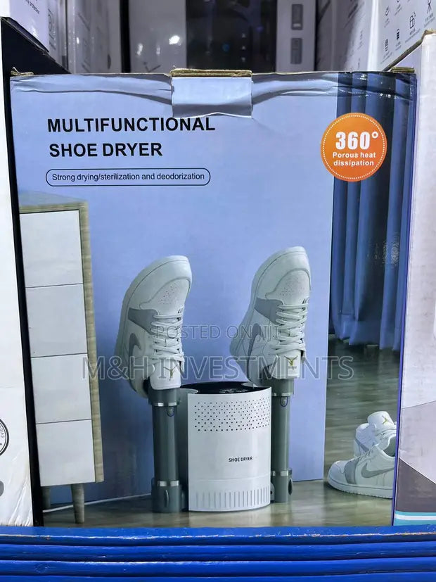 Multifunctional shoe drier