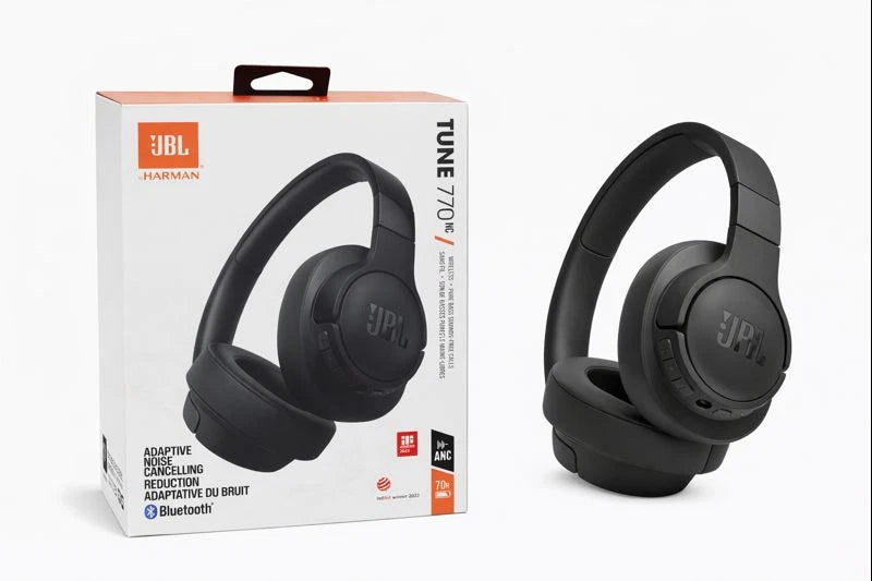 JBL Tune 770NC ACTIVE NOISE CANCELLATION Wireless Headphones