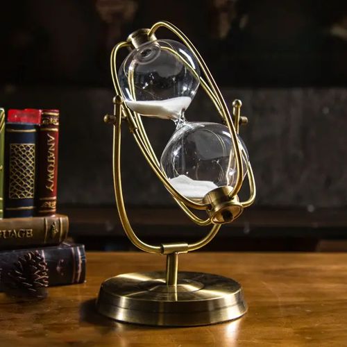 Vintage Rotating Hourglass